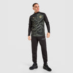 Manchester City FC Warm Up 1/4 Zip Top Image 3 - LUZACTIVE - AUSTRALIA