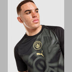 Manchester City FC Warm Up Shirt Image 3 - LUZACTIVE - AUSTRALIA