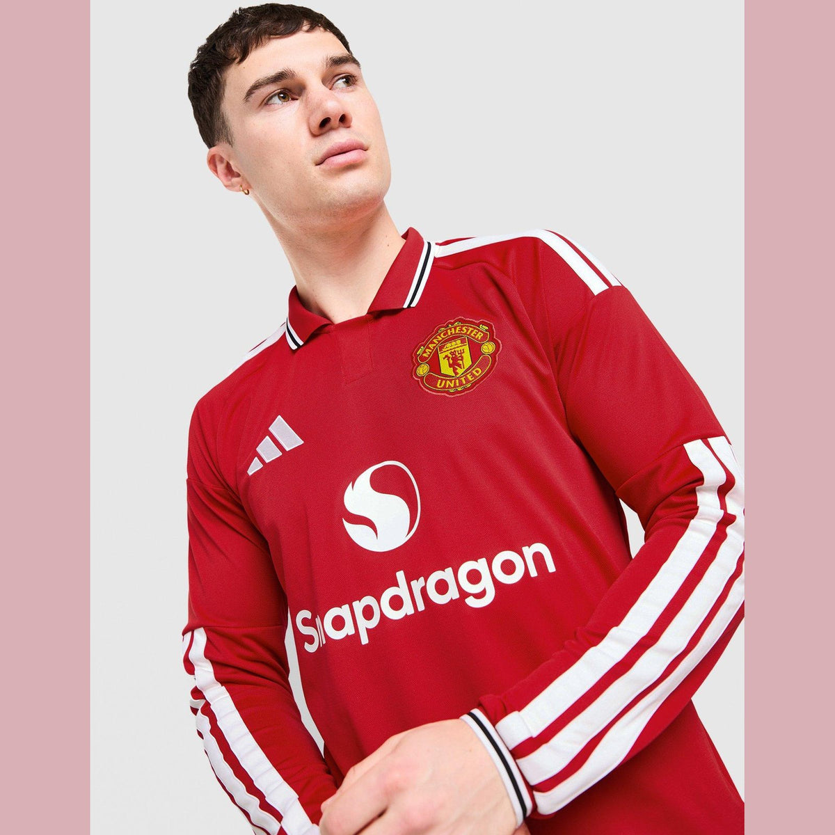 Manchester United FC 2026/27 Long Sleeve Home Shirt Image 1 - LUZACTIVE - AUSTRALIA