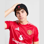 Manchester United FC Knit Beanie Hat Image 1 - LUZACTIVE - AUSTRALIA