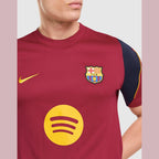 Men's Football Dri-FIT Short-Sleeve Top F.C. Barcelona Strike Image 3 - LUZACTIVE - AUSTRALIA