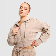 Mist Oversized Full-Zip Hoodie Image 1 - LUZACTIVE - AUSTRALIA