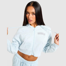 Mist Oversized Full-Zip Hoodie Image 1 - LUZACTIVE - AUSTRALIA