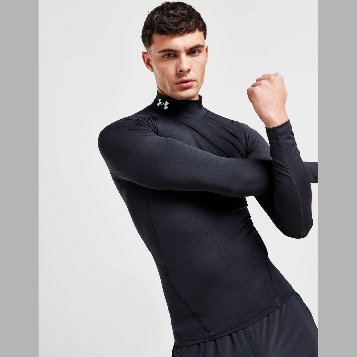 Mock Compression Long Sleeve T-Shirt Image 1 - LUZACTIVE - AUSTRALIA