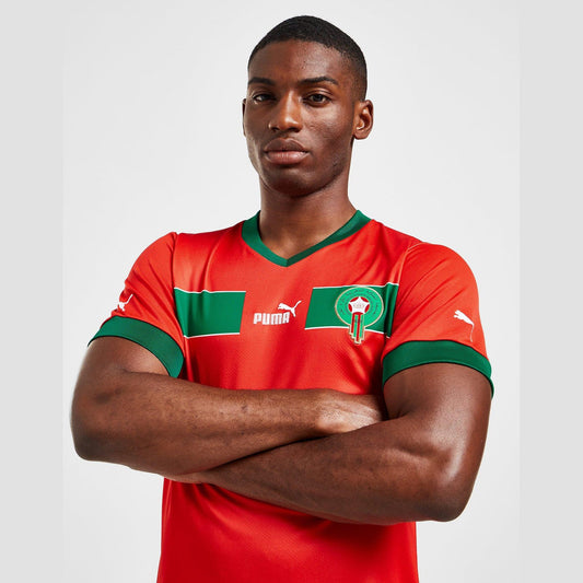 Morocco 2022/23 Home Shirt Image 1 - LUZACTIVE - AUSTRALIA