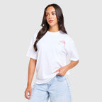 Multi Box Logo Boyfriend T-Shirt Image 3 - LUZACTIVE - AUSTRALIA