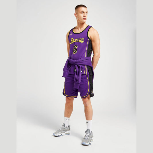 NBA LA Lakers Swingman Shorts Image 1 - LUZACTIVE - AUSTRALIA