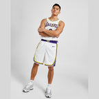 NBA Los Angeles Lakers Swingman Shorts Image 6 - LUZACTIVE - AUSTRALIA