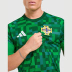 Northern Ireland 2026 Pre Match Home Shirt Image 2 - LUZACTIVE - AUSTRALIA
