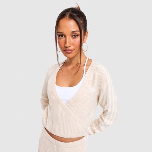Originals Adiluna Season 2 x JENNIE Knitted Wrap Around Cardigan Image 1 - LUZACTIVE - AUSTRALIA