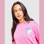 Peaks Graphic Boyfriend T-Shirt Image 4 - LUZACTIVE - AUSTRALIA