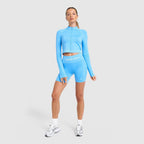 Pro Training Seamless Full Zip Top Image 2 - LUZACTIVE - AUSTRALIA