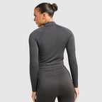 Pro Training Seamless Full Zip Top Image 5 - LUZACTIVE - AUSTRALIA