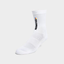 Pulse Race Flag Crew Socks Unisex Image 1 - LUZACTIVE - AUSTRALIA