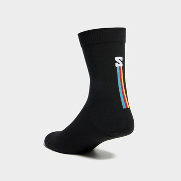 Pulse Race Flag Crew Socks Unisex Image 2 - LUZACTIVE - AUSTRALIA