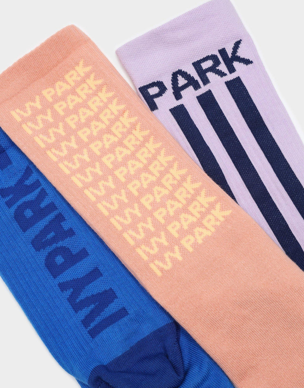 adidas Sock Crw 3pk Ivyp Pnk/blu/purp image
