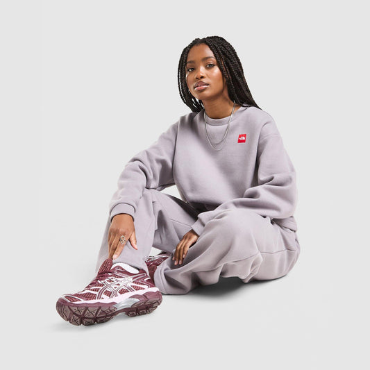 Red Box Crew Sweatshirt Image 1 - LUZACTIVE - AUSTRALIA