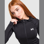Ribbed Full Zip Hoodie Image 4 - LUZACTIVE - AUSTRALIA