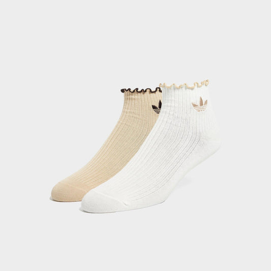 Ruffle Quarter Socks Image 1 - LUZACTIVE - AUSTRALIA