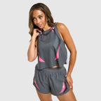 Running AeroSwift Cropped Tank Top Image 3 - LUZACTIVE - AUSTRALIA
