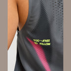 Running AeroSwift Cropped Tank Top Image 5 - LUZACTIVE - AUSTRALIA