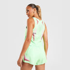 Running AeroSwift Cropped Tank Top Image 6 - LUZACTIVE - AUSTRALIA