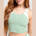 Running Tempo Crop Sports Bra Image 4 - LUZACTIVE - AUSTRALIA
