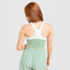 Running Tempo Crop Sports Bra Image 5 - LUZACTIVE - AUSTRALIA
