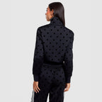 Satin Polka Dot Track Top Image 4 - LUZACTIVE - AUSTRALIA