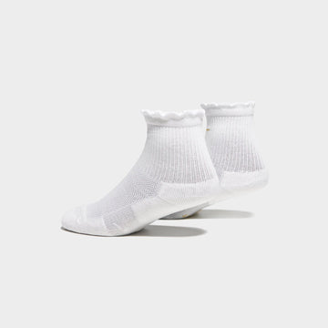 Scallop Micro-Crew Socks (2 Pairs) Image 2 - LUZACTIVE - AUSTRALIA