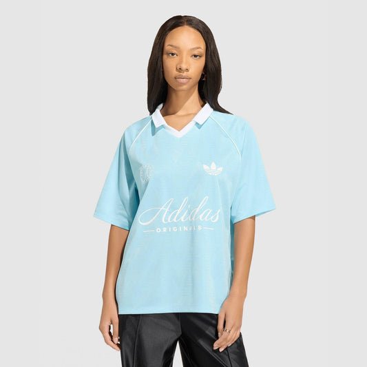 Script Football Collar T-Shirt Image 1 - LUZACTIVE - AUSTRALIA