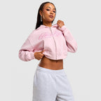 Solace Boxy Full-Zip Hoodie Image 1 - LUZACTIVE - AUSTRALIA