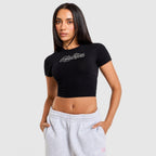 Solace Fitted Tie-Back T-Shirt Image 5 - LUZACTIVE - AUSTRALIA