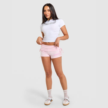 Solace Roched Jersey Shorts Image 2 - LUZACTIVE - AUSTRALIA