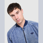 SST Gothic Denim Track Top Image 4 - LUZACTIVE - AUSTRALIA