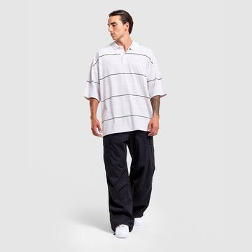 Stripe Polo Shirt Image 2 - LUZACTIVE - AUSTRALIA
