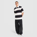 Striped Rugby Polo Shirt Image 2 - LUZACTIVE - AUSTRALIA