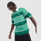 Striped Rugby Polo Shirt Image 3 - LUZACTIVE - AUSTRALIA