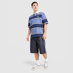 Striped Rugby Polo Shirt Image 3 - LUZACTIVE - AUSTRALIA