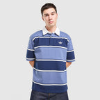 Striped Rugby Polo Shirt Image 4 - LUZACTIVE - AUSTRALIA