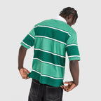 Striped Rugby Polo Shirt Image 5 - LUZACTIVE - AUSTRALIA