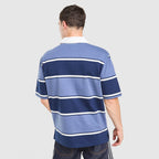 Striped Rugby Polo Shirt Image 5 - LUZACTIVE - AUSTRALIA
