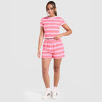 Striped Towel T-Shirt Image 2 - LUZACTIVE - AUSTRALIA