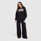 Studio 90 Oversized Crop Full Zip Hoodie Image 2 - LUZACTIVE - AUSTRALIA