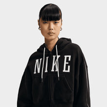 Studio Fleece Oversized Crop Full-Zip Hoodie Image 1 - LUZACTIVE - AUSTRALIA