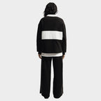 Studio Fleece Oversized Rugby Sweatshirt Image 5 - LUZACTIVE - AUSTRALIA