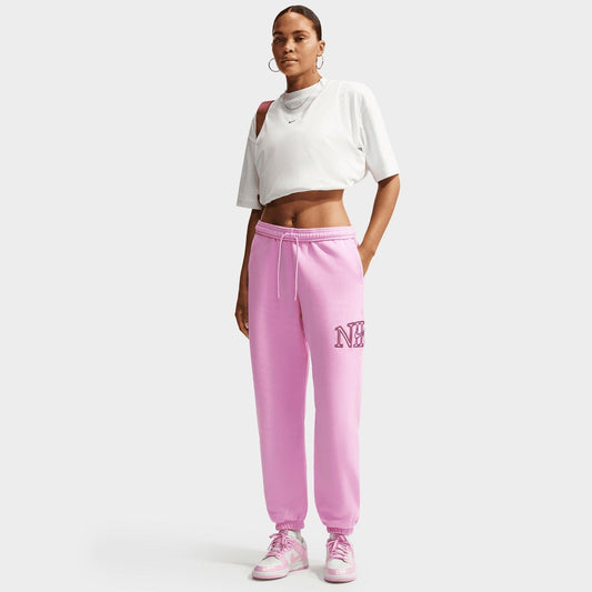 Studio Fleece Oversized Track Pants Image 1 - LUZACTIVE - AUSTRALIA