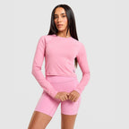 Studio Long Sleeve Crop Top Image 6 - LUZACTIVE - AUSTRALIA