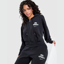 Swoosh Full-Zip Hoodie Image 1 - LUZACTIVE - AUSTRALIA