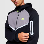 Tech Fleece Reflective Full-Zip Hoodie Image 6 - LUZACTIVE - AUSTRALIA